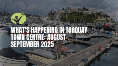 Torquay Town Centre Events – Aug–Sept 2025